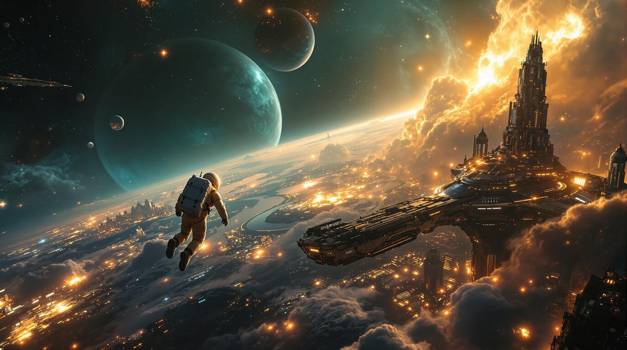 苍穹之下科幻史诗 · 震撼启程 苍穹之下精选推荐海报